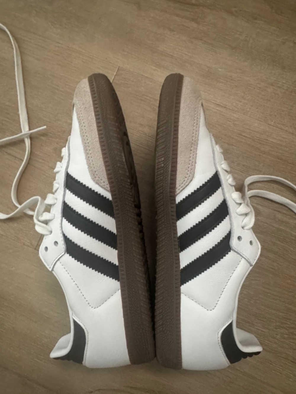 adidas White & Black sambas - Picture 3 of 5